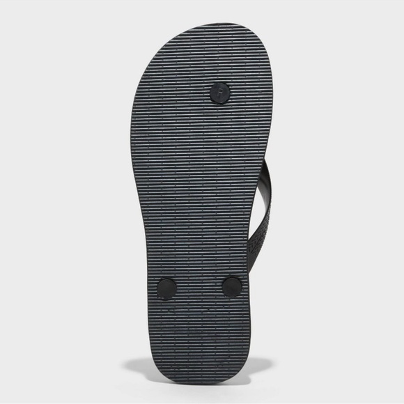 NWT Goodfellow & Co Men's Brent Flip Flop Sandals Black Size Medium 9 / 10 - Picture 4 of 5